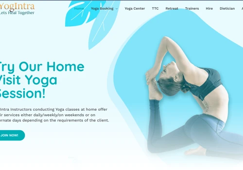 Classic Yoga website