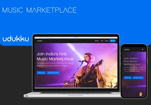 Music Marketplace - Custom Web App