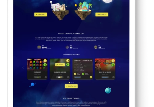 Affiliate site iGaming