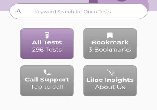 OncoTube - Easy Access of Test Details