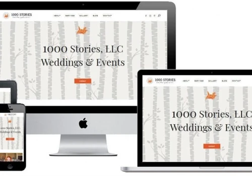 New website for an event planner