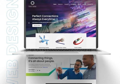 Website Design & Development of Orient Cables
