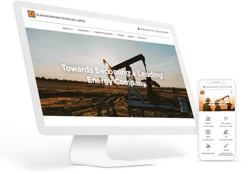 Website Design & Development - Selan Oil
