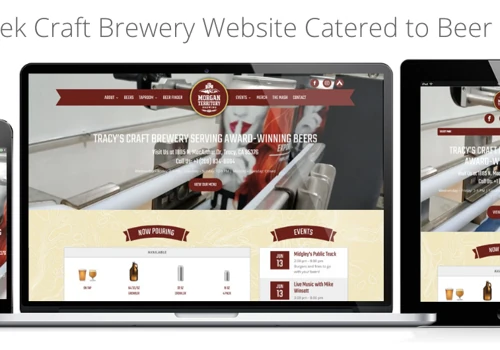 Web Design for Morgan Territory Brewing