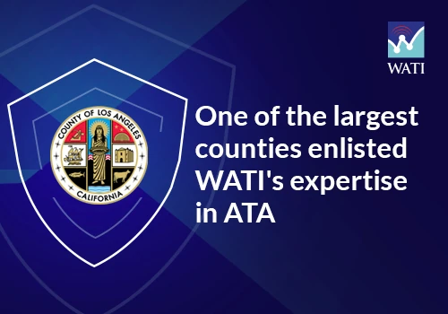 One of the largest counties enlisted WATI's