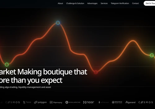 Market research for a crypto market-making agency