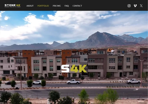Custom Drone Service Website