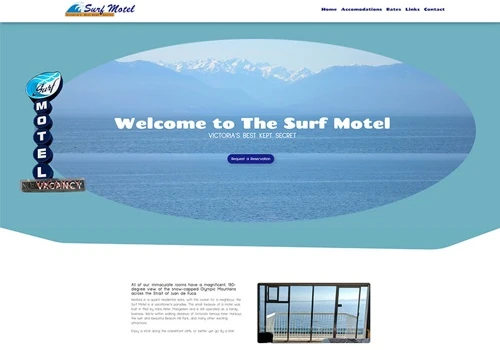 Surf Motel Website Design and Deployment