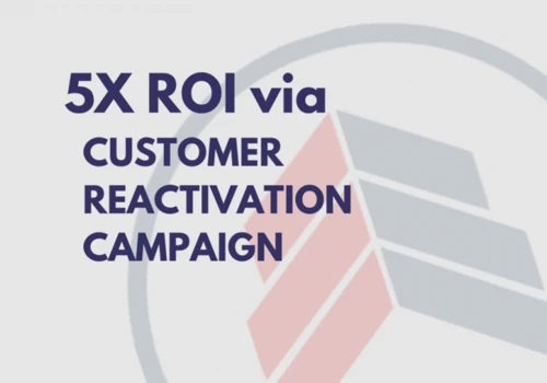 5X ROI - Customer Reactivation Campaign
