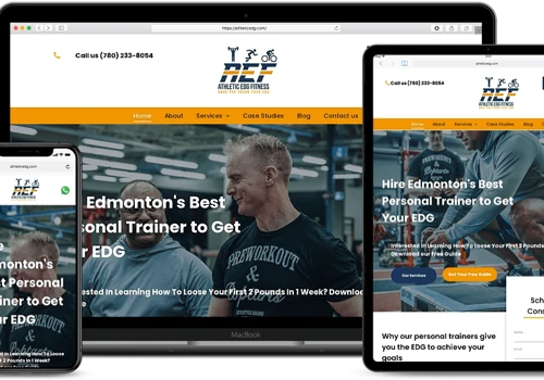 Personal Trainer Website Redesign