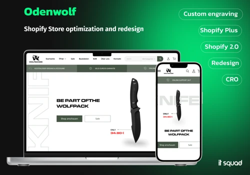 Shopify Online Store Redesign and Maintaince