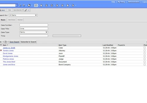 Configurable Court Case Management System