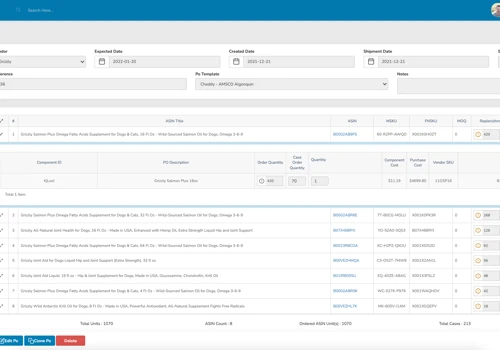 Customized Inventory Management Software - Cheddy