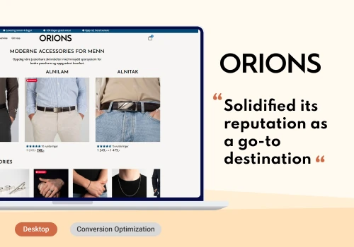 CRO for fashionbrand & marketing strategy