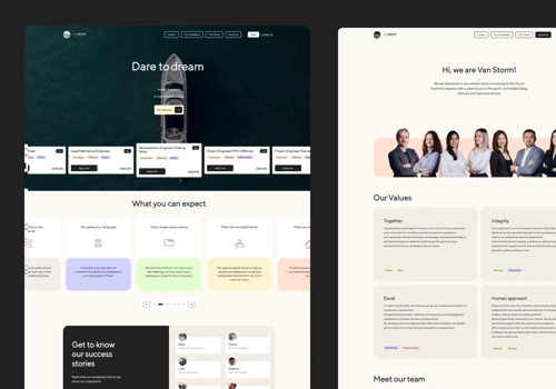 Website for Vanstorm