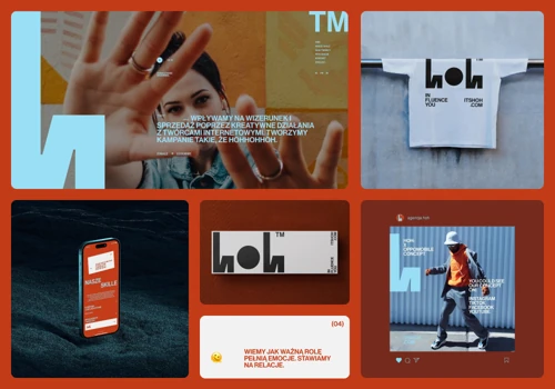 HOH branding and web desing.