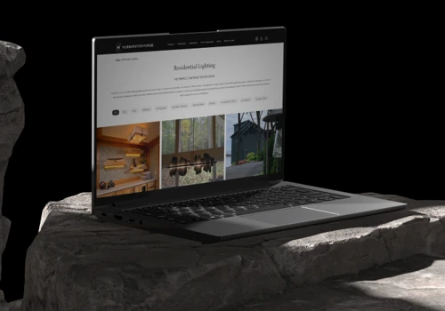 Hubbardton Forge's Award Winning Website