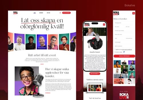 Bokalive: A Seamless Online Experience for Events