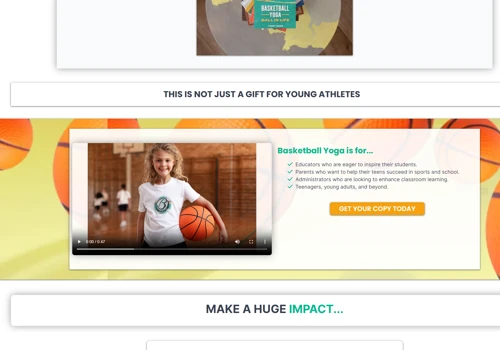 Basketball Yoga