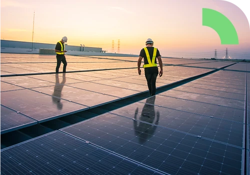 System integration for a solar panel manufacturer
