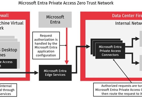 Microsoft Entra Private Access for security
