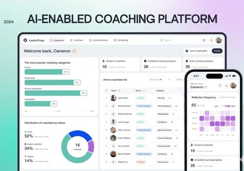 LeaderForge: AI Assisted Coaching platform