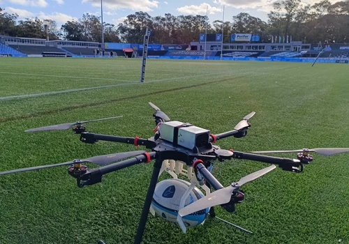 Cargo Drone for Rugby Matches