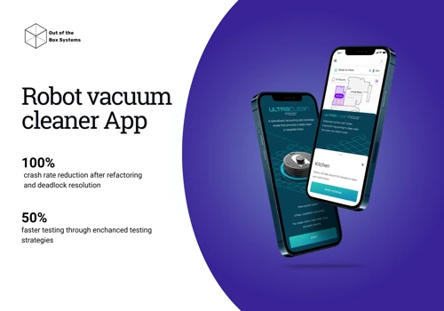 Robot vacuum cleaner app
