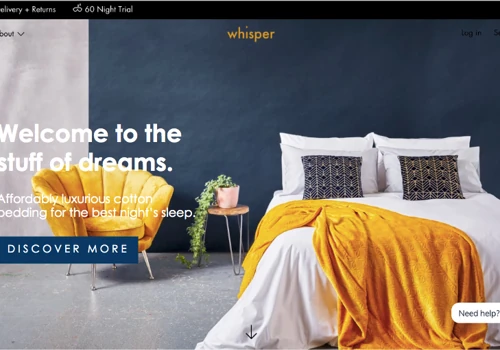 Market strategy for interiors brand, Whisper