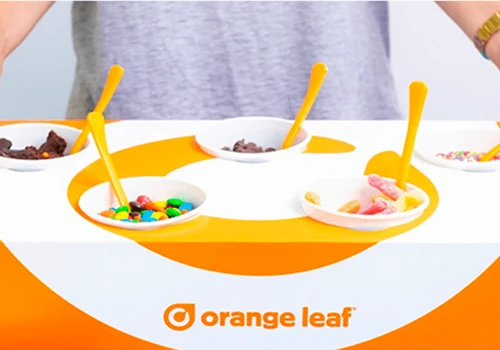 Orange Leaf Frozen Yogurt