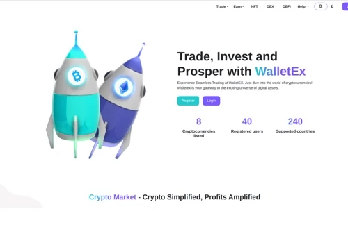 Centralized Crypto Exchange Project