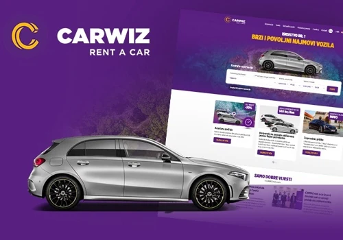 CARWIZ Car Rental Custom rent a car booking system