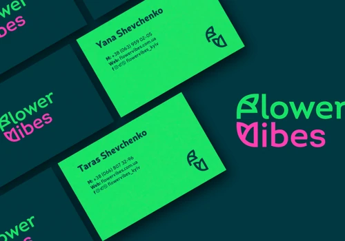 Logobook for flower studio in Kyiv
