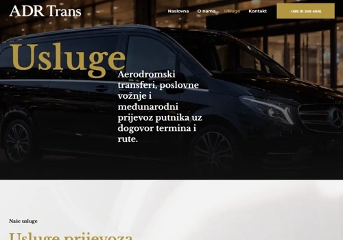 ADR Trans Transport Website
