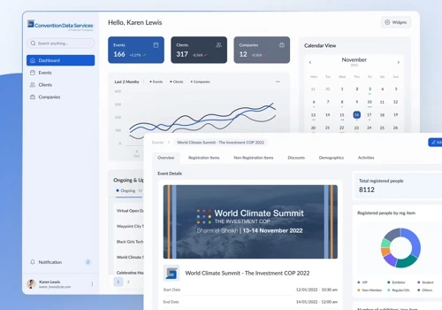 Convention Data Services - a Foundation for Events
