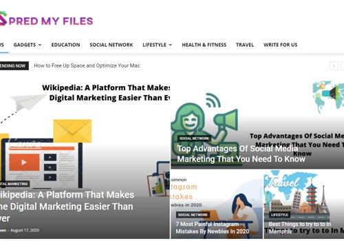 Web Design SEO for Spread My Files
