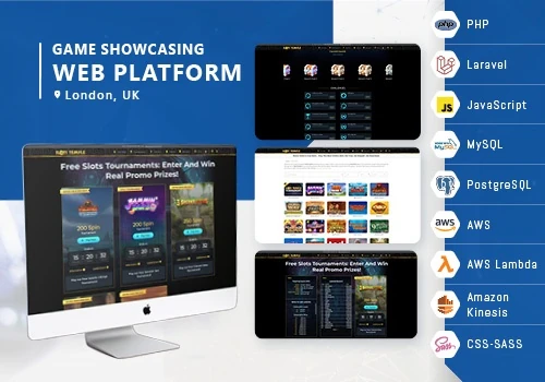 Game Showcasing Web Platform - London, UK