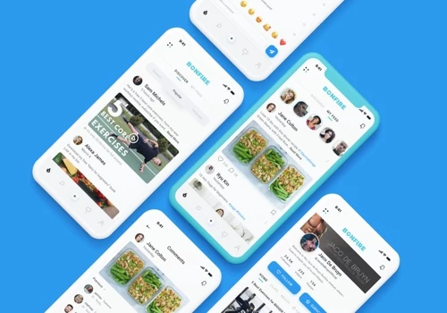 Web based app - Social media app