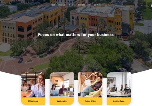Website Development for Easy Work Space
