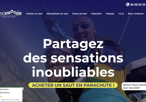 Tandemotion Parachutisme