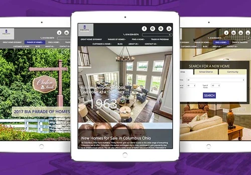 Web Development for Trinity Homes