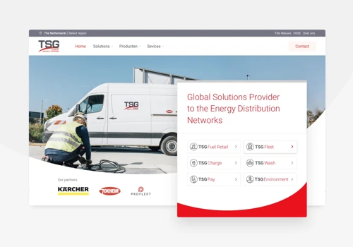 Corporate website for 30+ countries