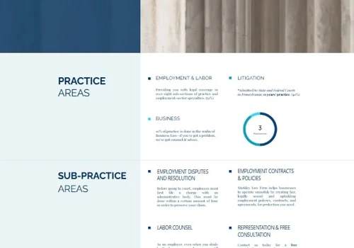 Law Firm Gets Represented by New Brand & Website