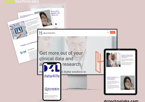 Web Development and Custom App for HealthMatrix