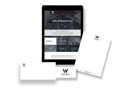 West Group Law  Branding and Web Design