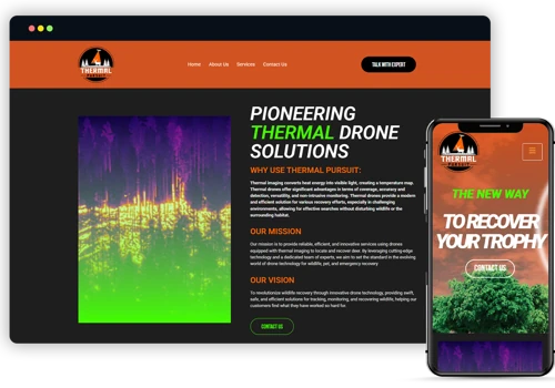 Thermal Pursuit | Web Design & Development