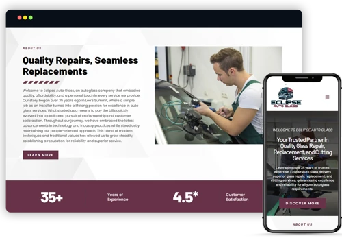 Eclipse Auto Glass | Web Design & Development