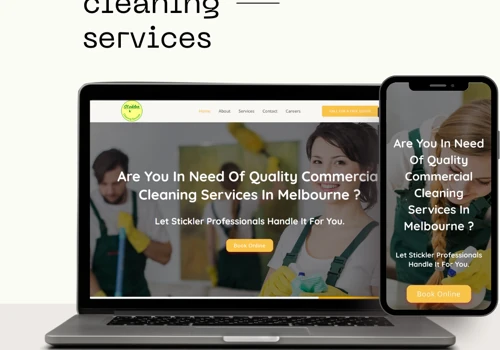 Web Design for Stickler Cleaning Services