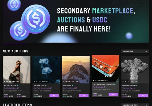 Digital Collectibles Platform / NFT Marketplace