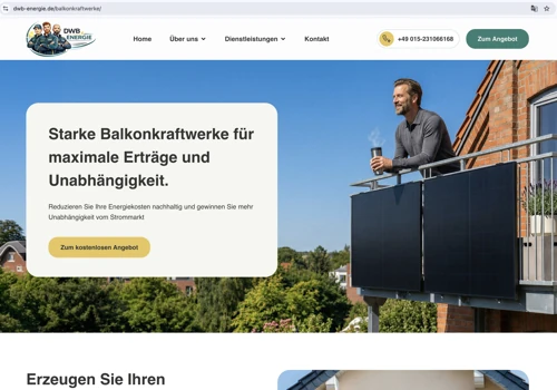 HVAC Germany company Website Deisgn & Development